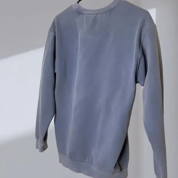 Anti Social Dog Moms Club Graphic Sweatshirt – Faded Blue (Unisex M) - Picture 5 of 6